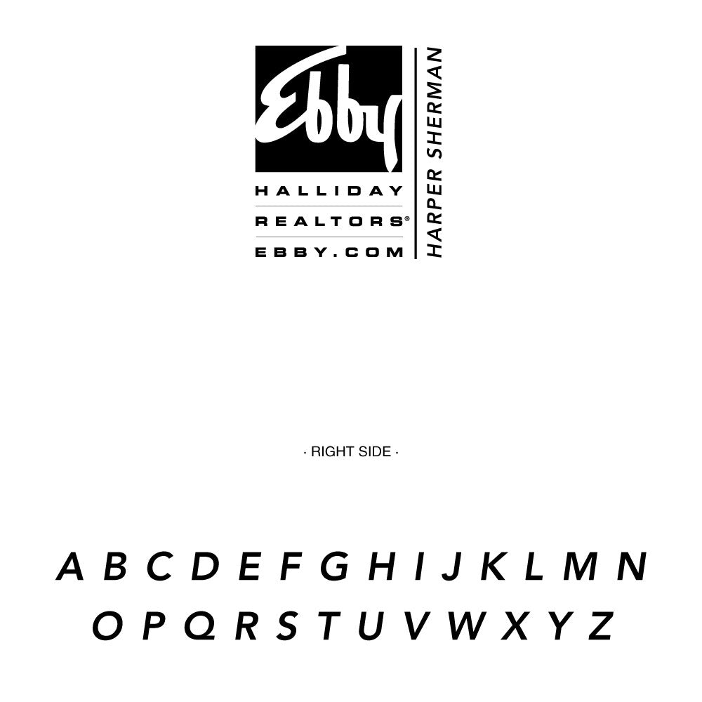 Ebby Halliday Custom Business Name Designer Stamp Clip from Resource.Direct