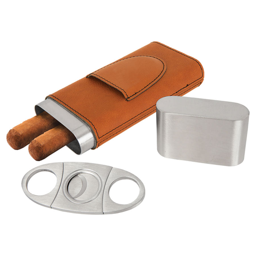 Engraved Cigar Case
