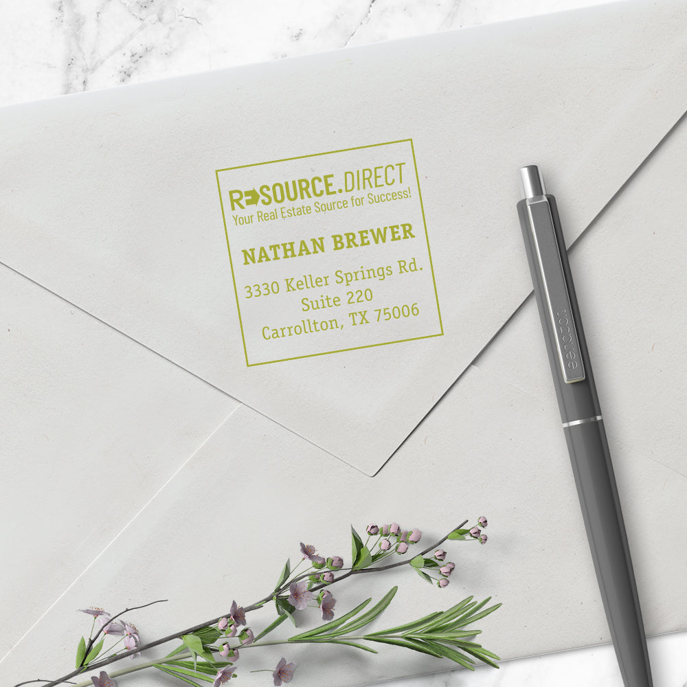 Citron Green Replaceable Stamper Ink Pad Good for Over 1000 Impressions