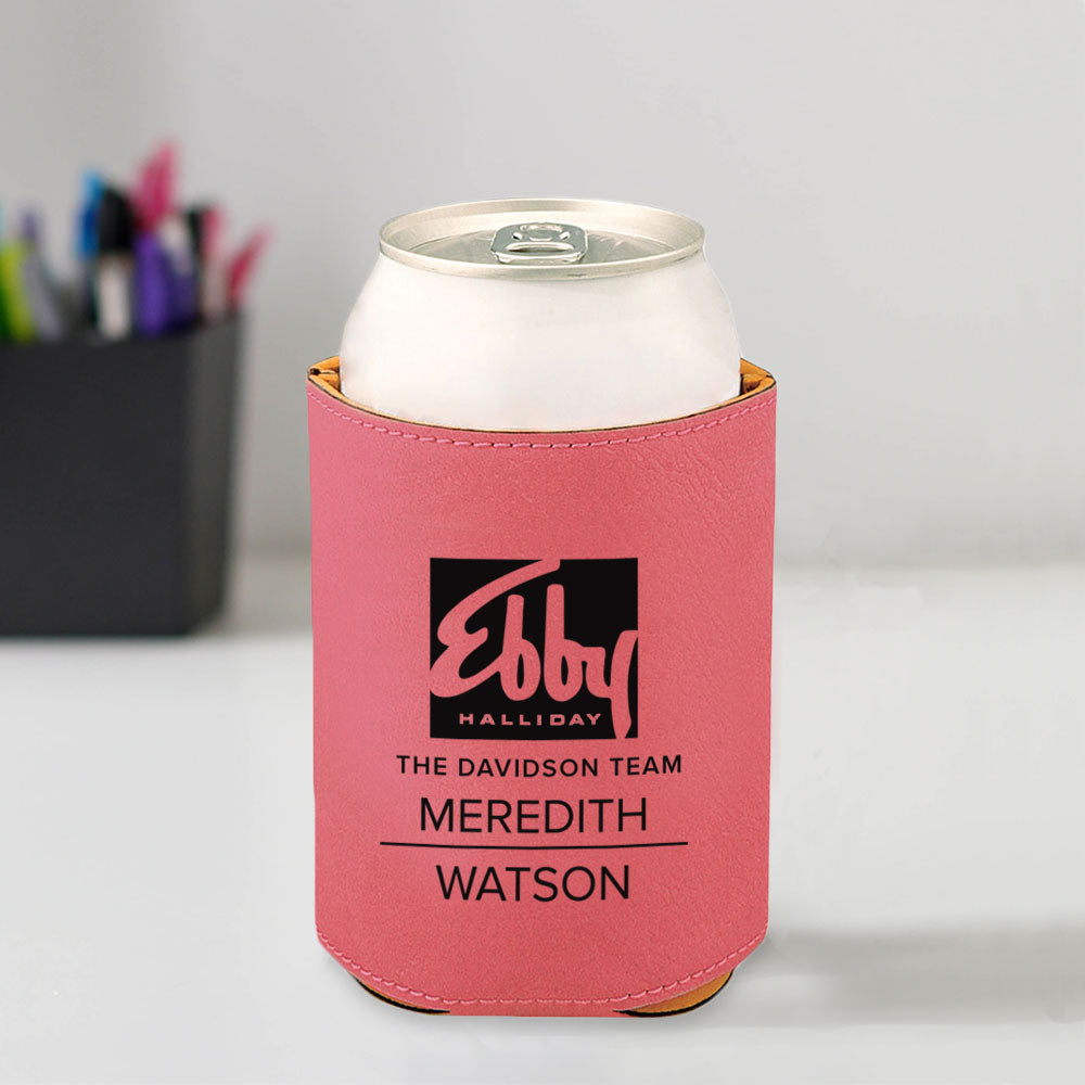 Custom Engraved Ebby Halliday Beverage Sleeve Set