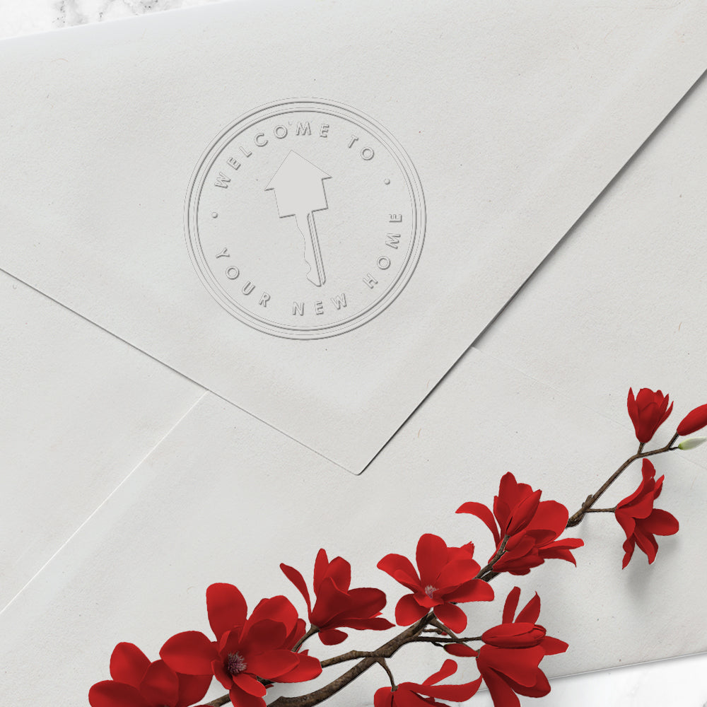 Keller Williams Custom Round Welcome Mix & Match Designer Embosser Plate from Resource.Direct