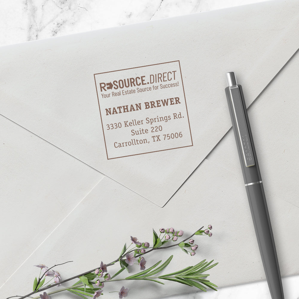 Espresso Brown Replaceable Stamper Ink Pad Good for Over 1000 Impressions