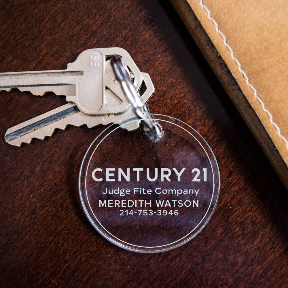 Logo Engraved Judge Fite Key Fob