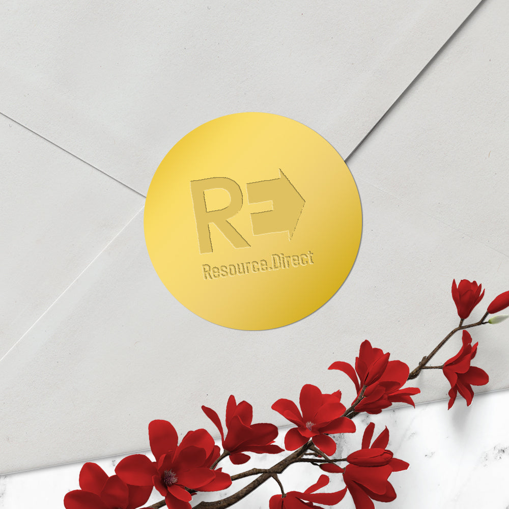 Resource.Direct Gold foil seal accessory