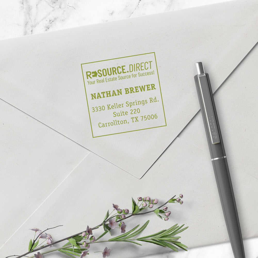Grass Green Replaceable Stamper Ink Pad Good for Over 1000 Impressions