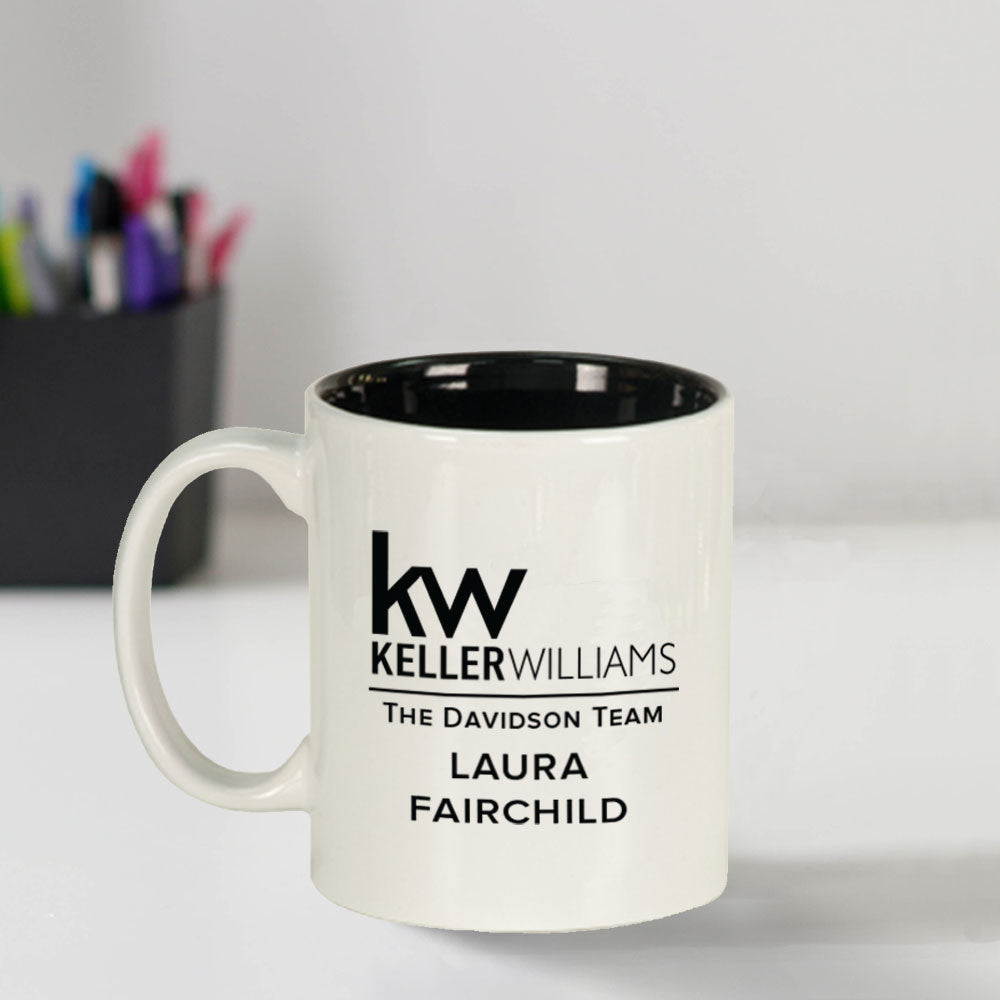 Custom Engraved Keller Williams Coffee Mug