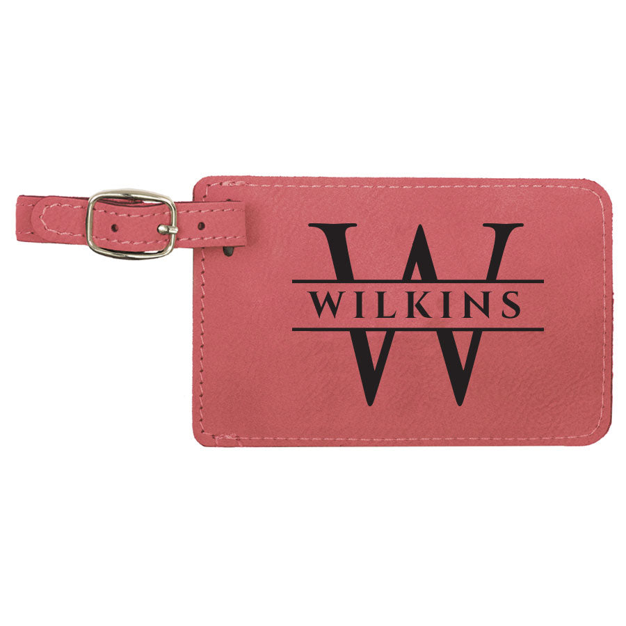 Classic Engraved Luggage Tag