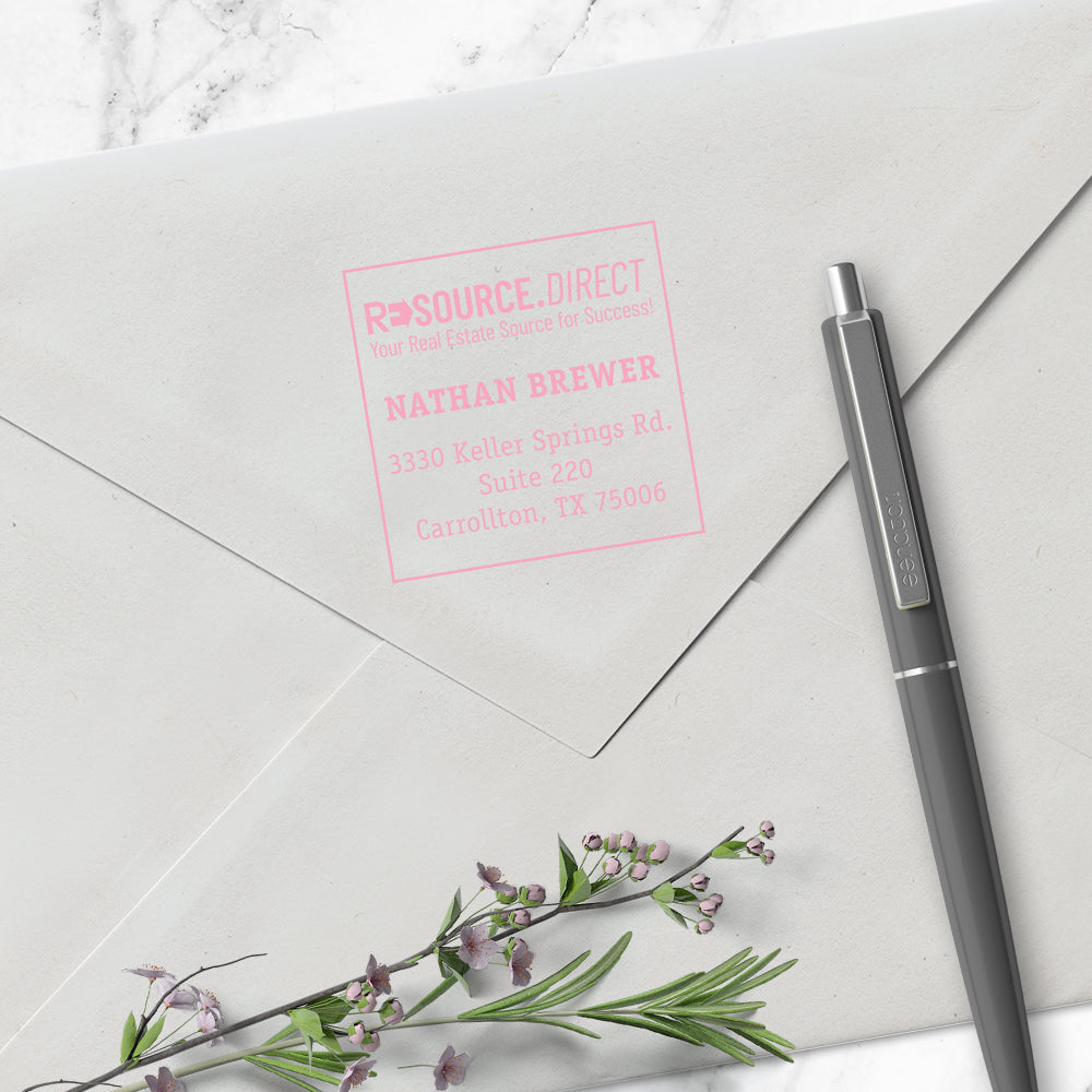 Princess Pink Replaceable Stamper Ink Pad Good for Over 1000 Impressions