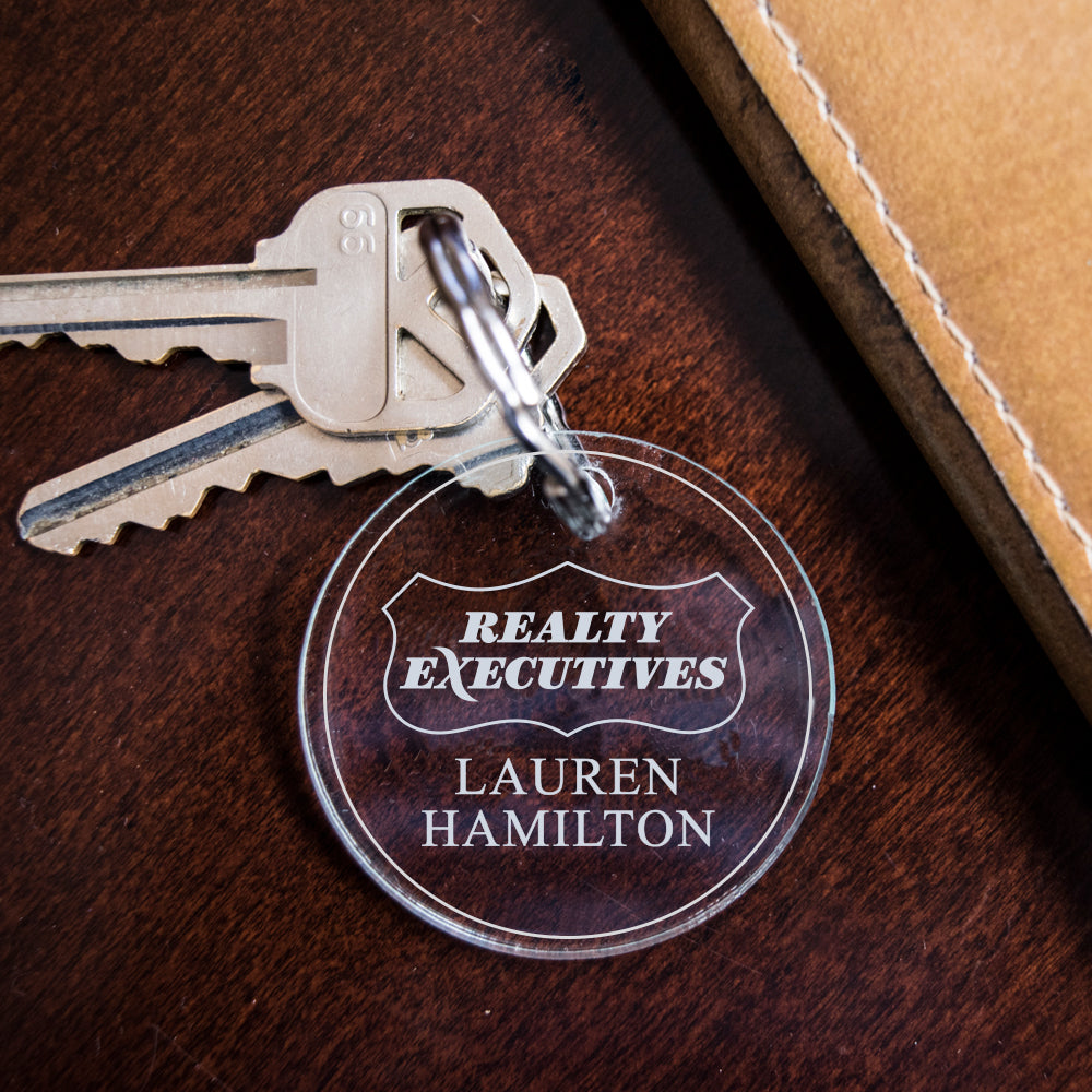 Logo Engraved Realty Executives Key Fob