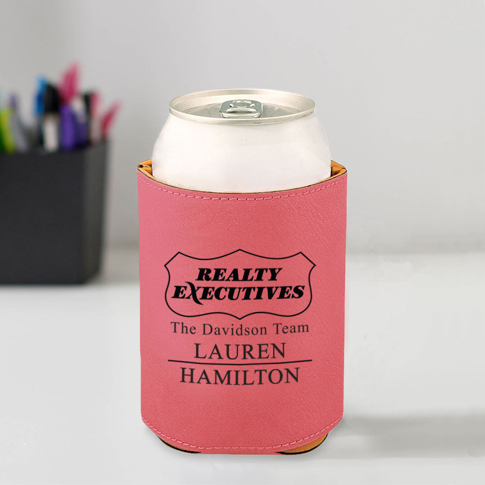 Custom Engraved Realty Executives Beverage Sleeve Set
