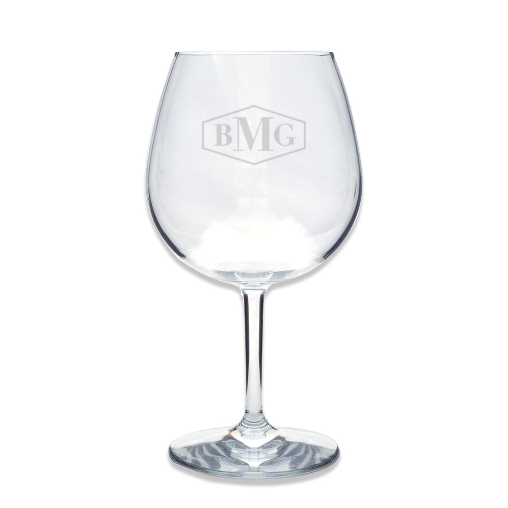 Acrylic Red Wine Glass