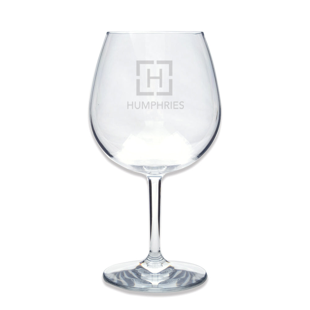 Acrylic Red Wine Glass