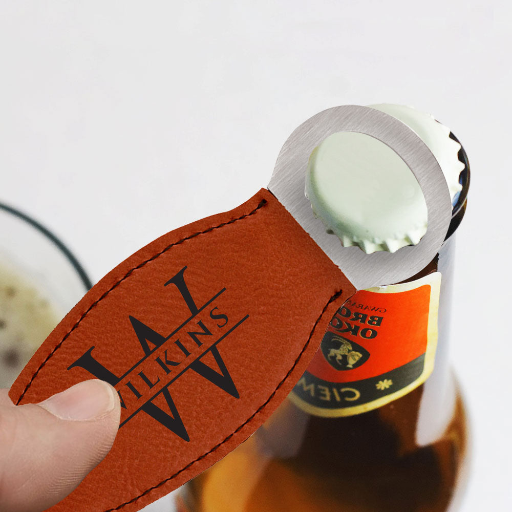 Engraved Small Magnet Bottle Opener