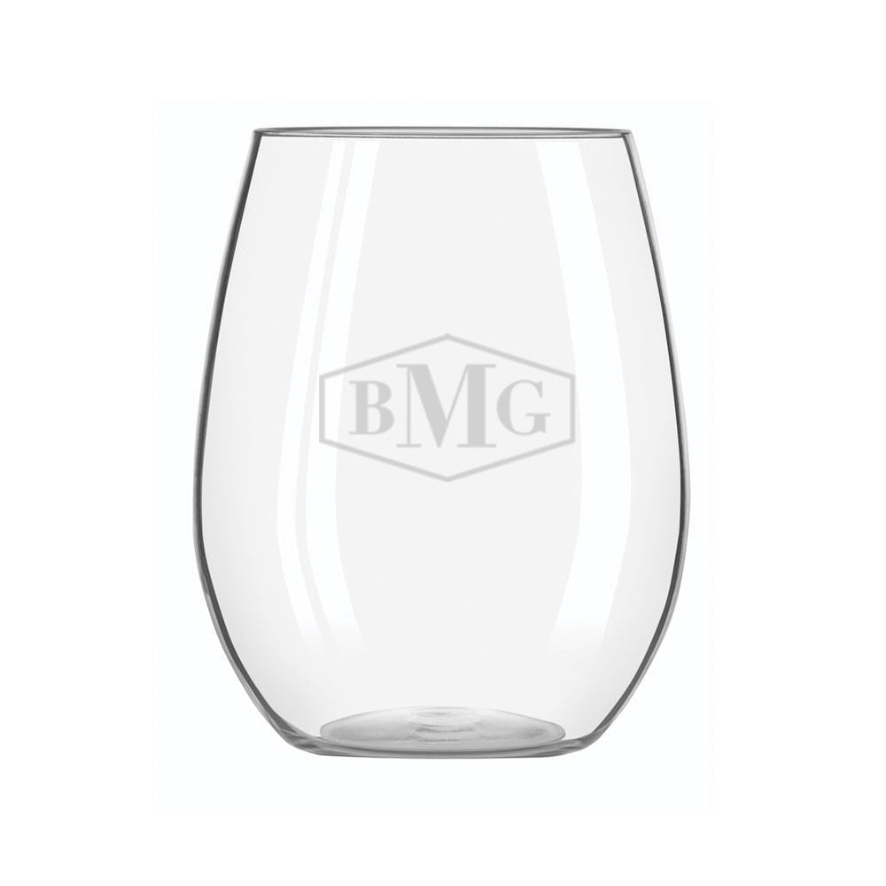 Acrylic Stemless Wine Glass