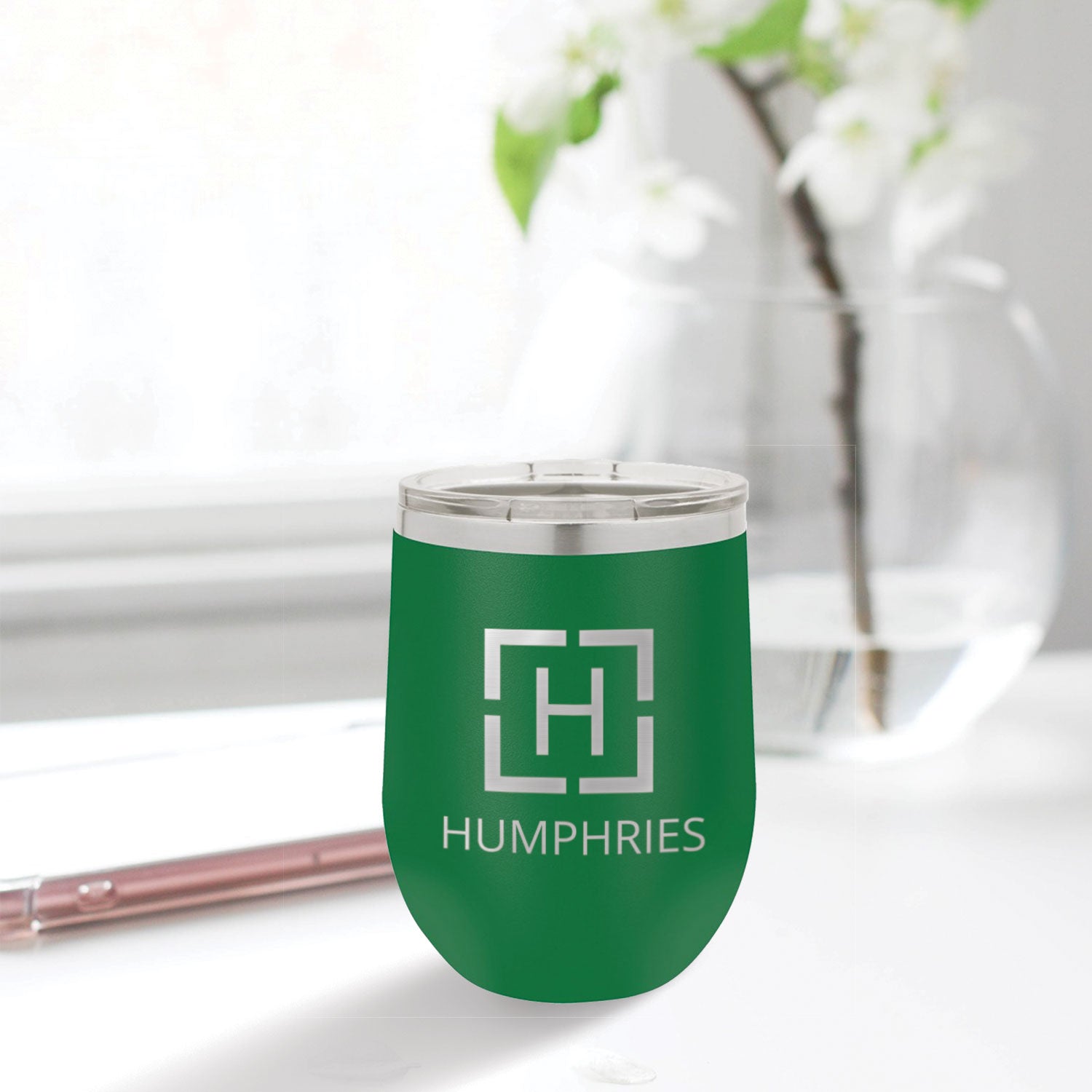 Superior Custom Engraved 12 oz Tumbler