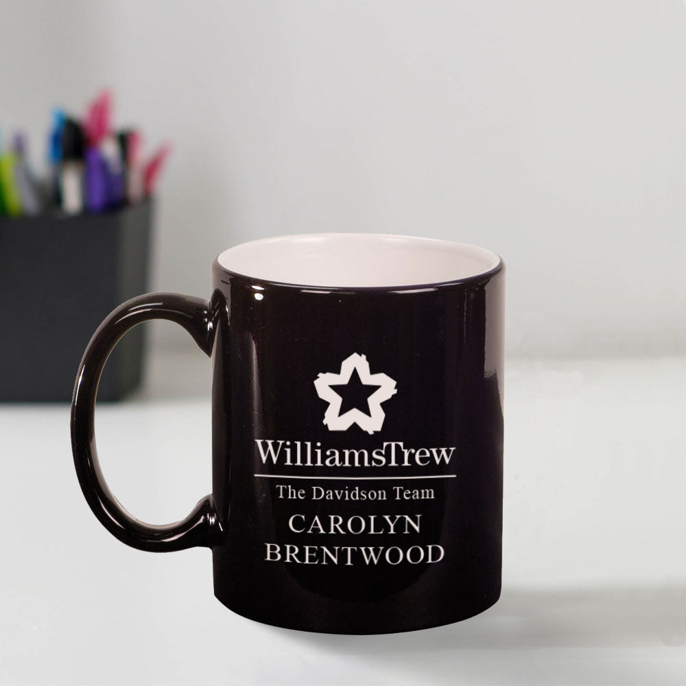 Custom Engraved Williams Trew Coffee Mug
