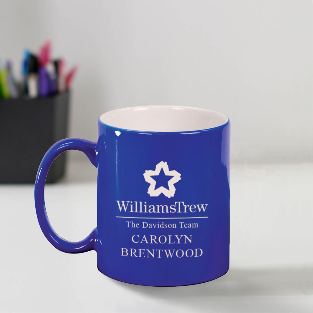 Custom Engraved Williams Trew Coffee Mug