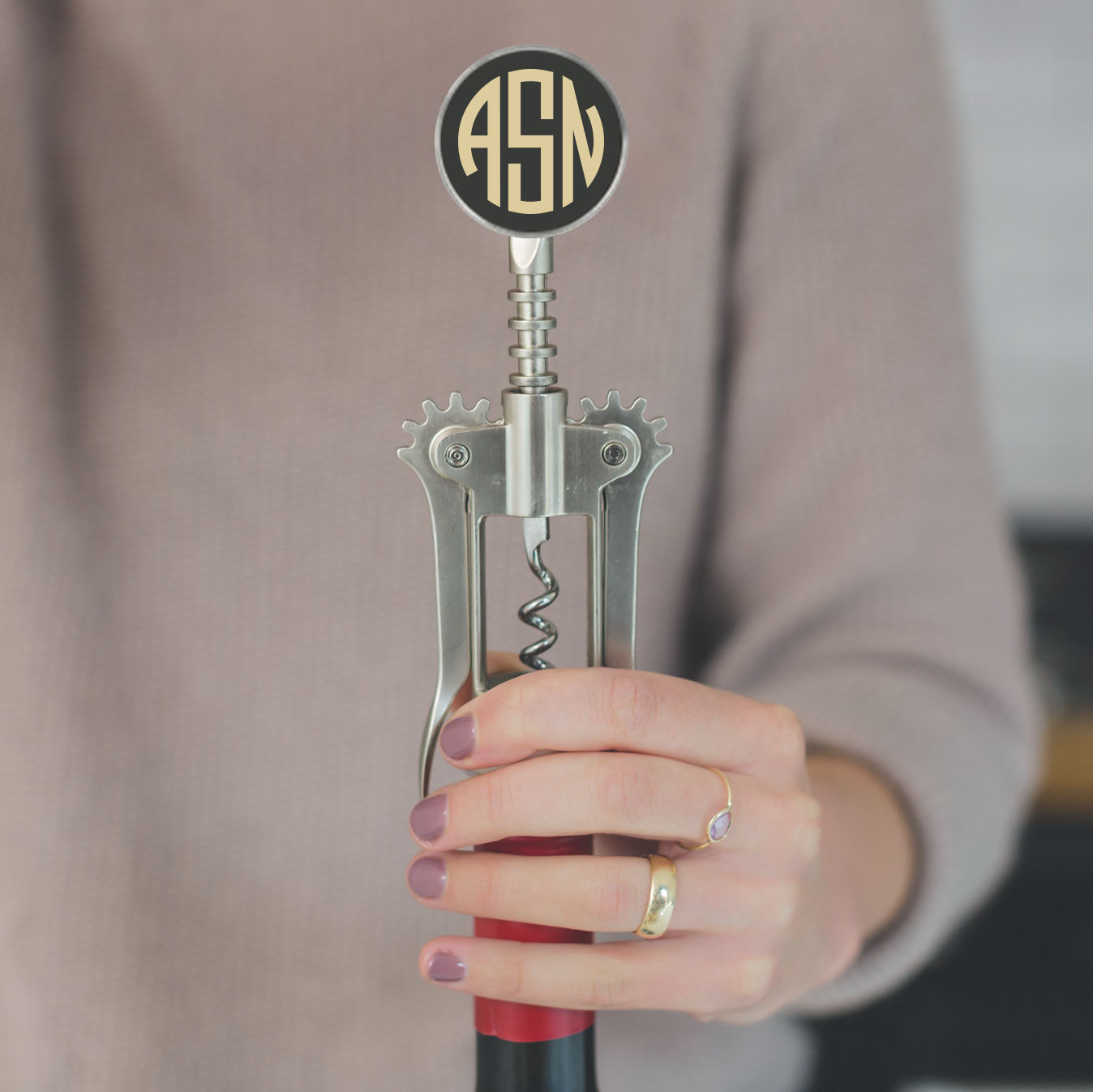 Custom Engraved Wine Bottle Opener