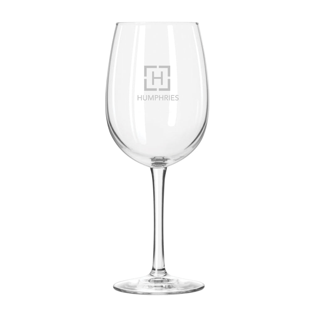 Glass Stemmed Wine Glass