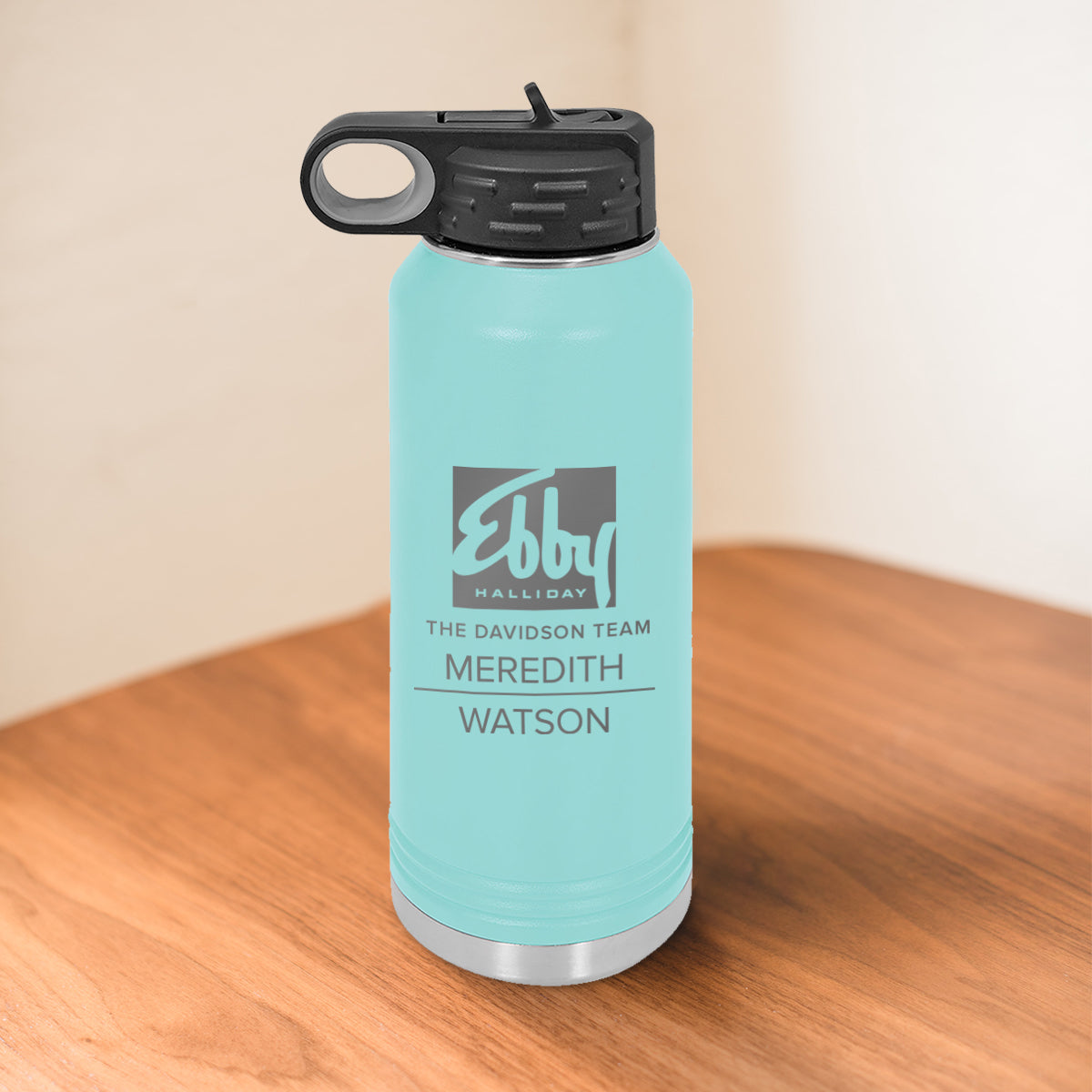 Custom Ebby Halliday Engraved 32 oz Water Bottle