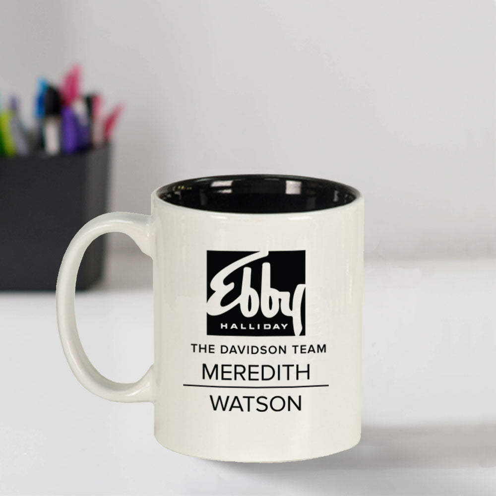 Custom Engraved Ebby Halliday Coffee Mug