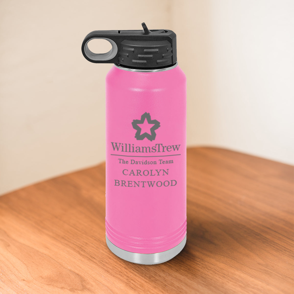 Custom Williams Trew Engraved 32 oz Water Bottle