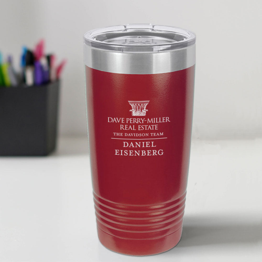 Dave Perry-Miller Custom Engraved 20 oz Tumbler