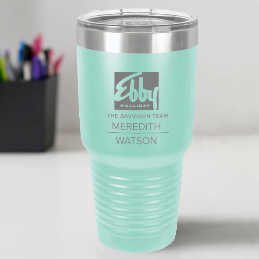 Custom Ebby Halliday Engraved 30 oz Tumbler
