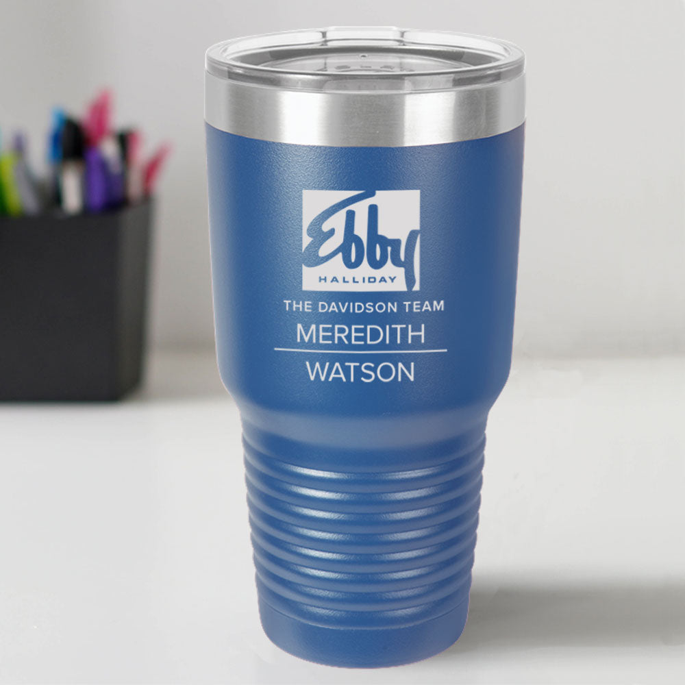 Custom Ebby Halliday Engraved 30 oz Tumbler
