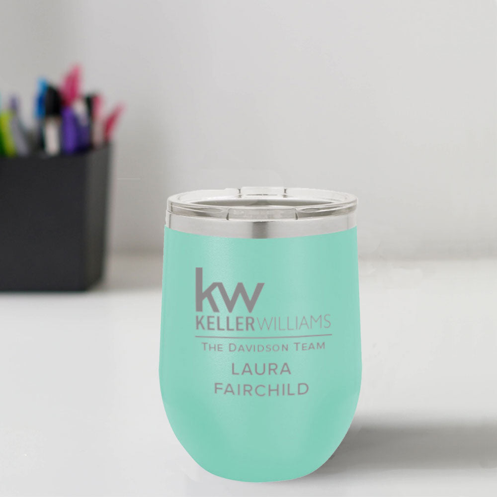 Keller Williams Custom Engraved 12 oz Tumbler