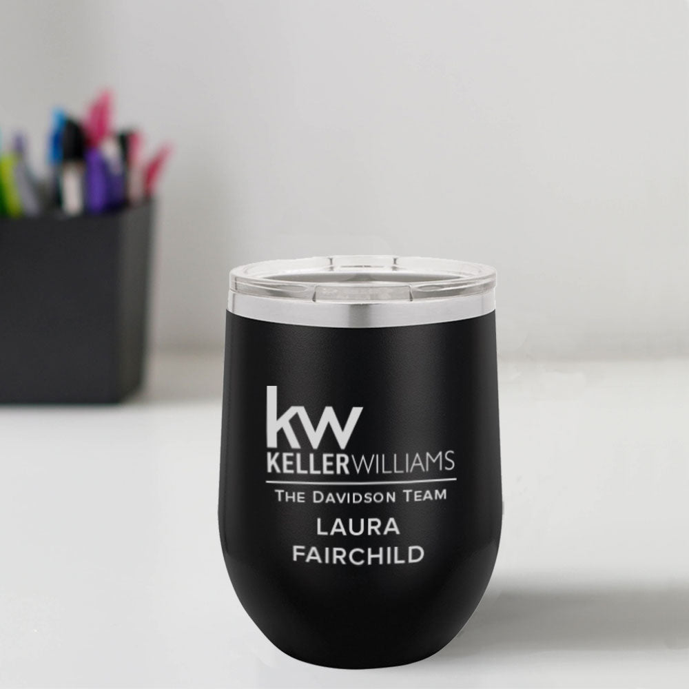 Keller Williams Custom Engraved 12 oz Tumbler