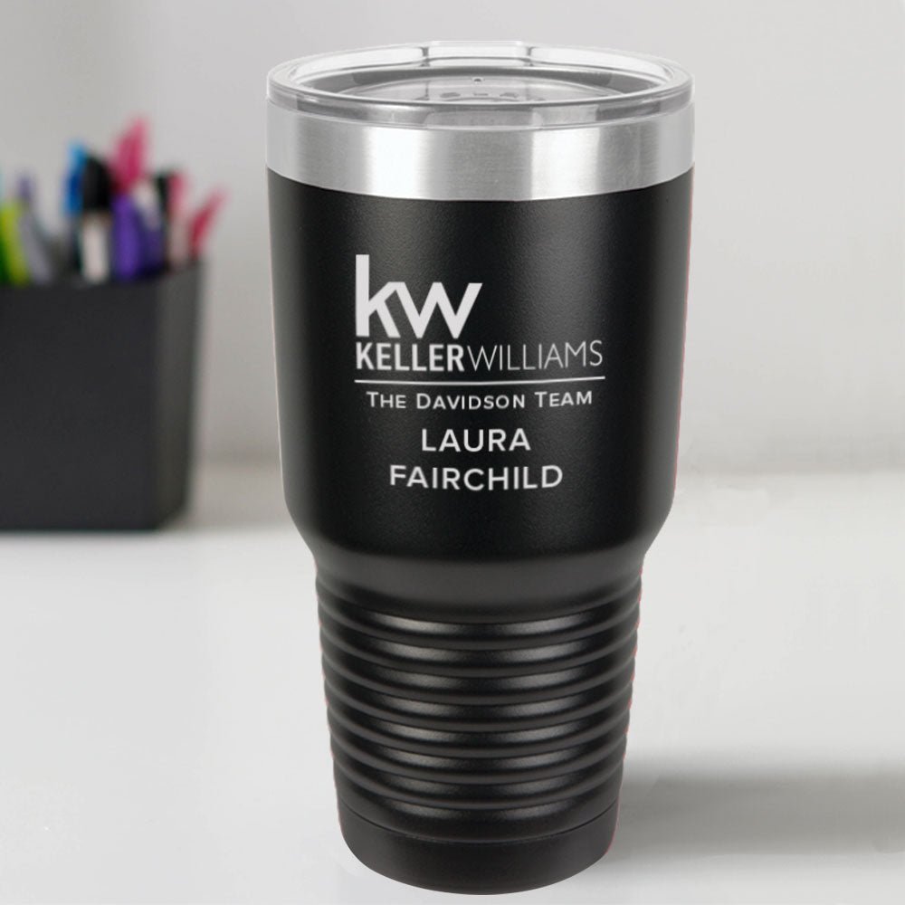 Keller Williams Custom Engraved 30 oz Tumbler