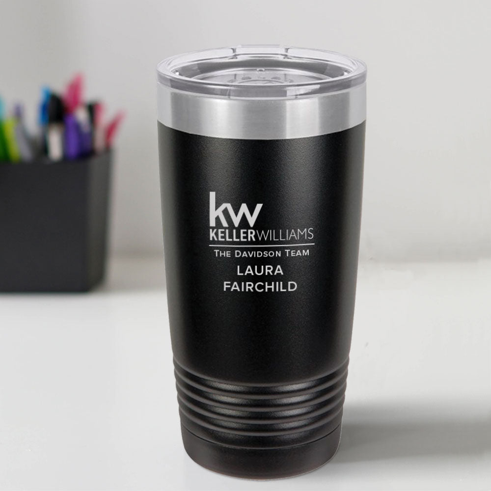 Keller Williams Custom Engraved 20 oz Tumbler