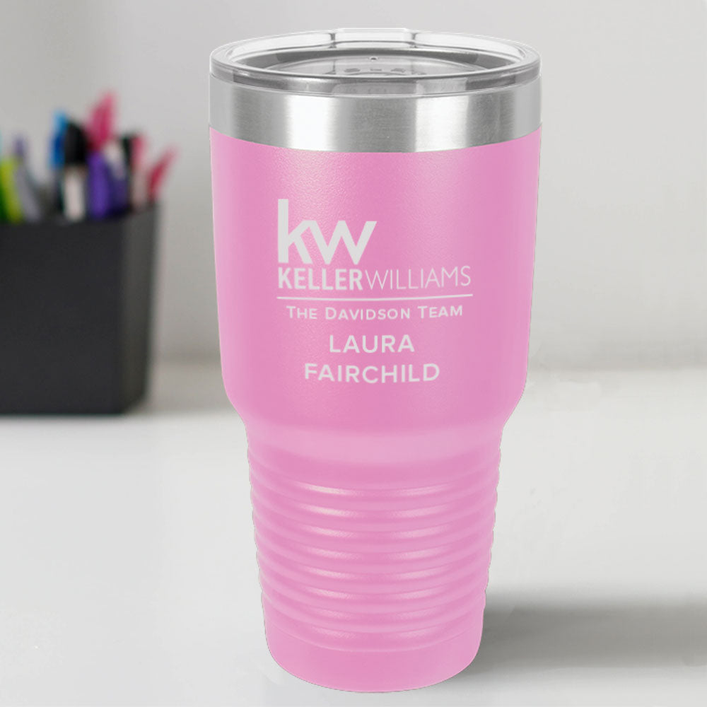 Keller Williams Custom Engraved 30 oz Tumbler