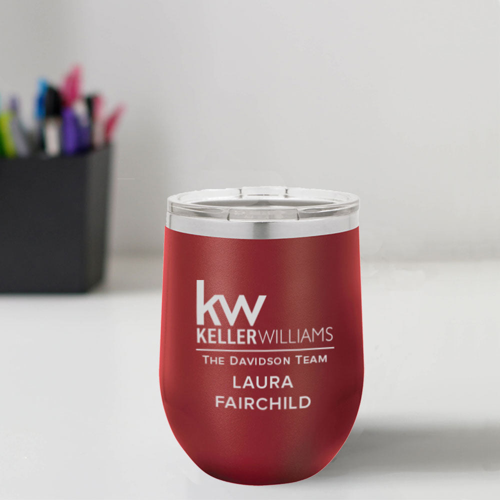 Keller Williams Custom Engraved 12 oz Tumbler