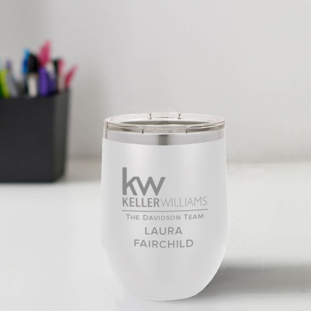 Keller Williams Custom Engraved 12 oz Tumbler