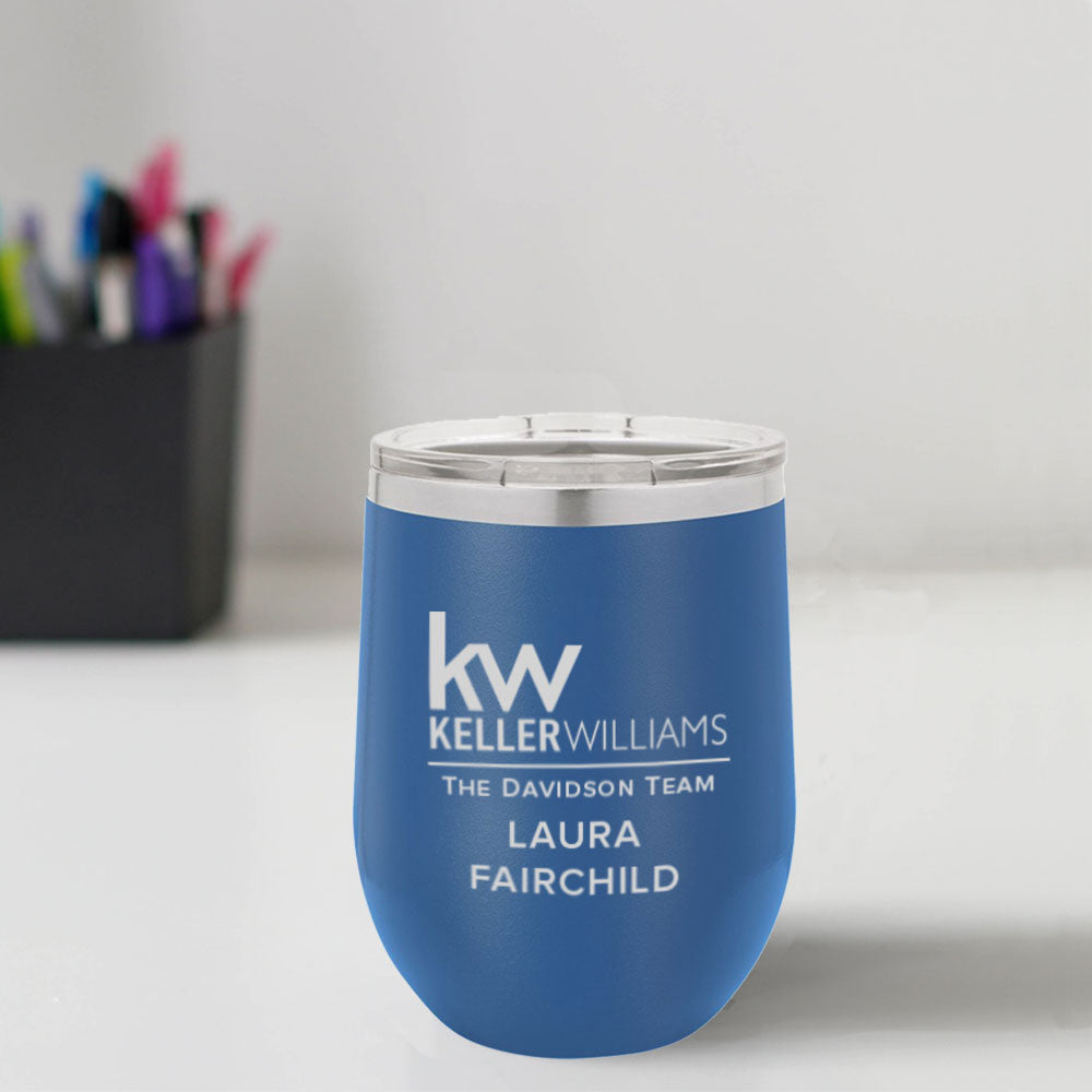 Keller Williams Custom Engraved 12 oz Tumbler