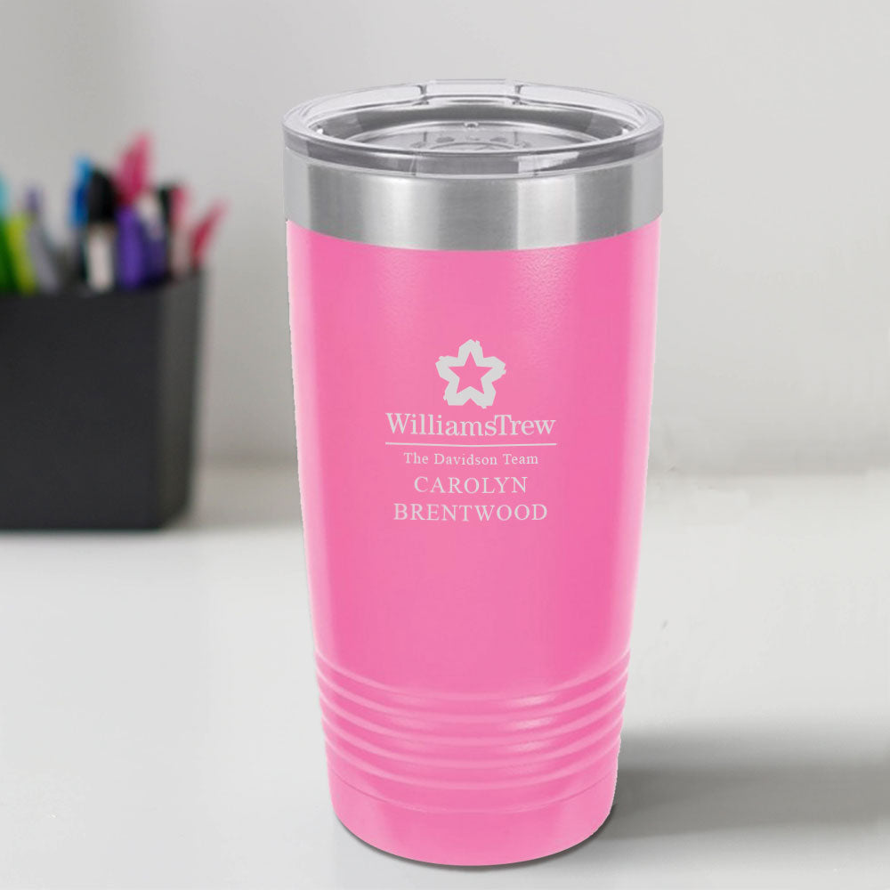 Williams Trew Custom Engraved 20 oz Tumbler