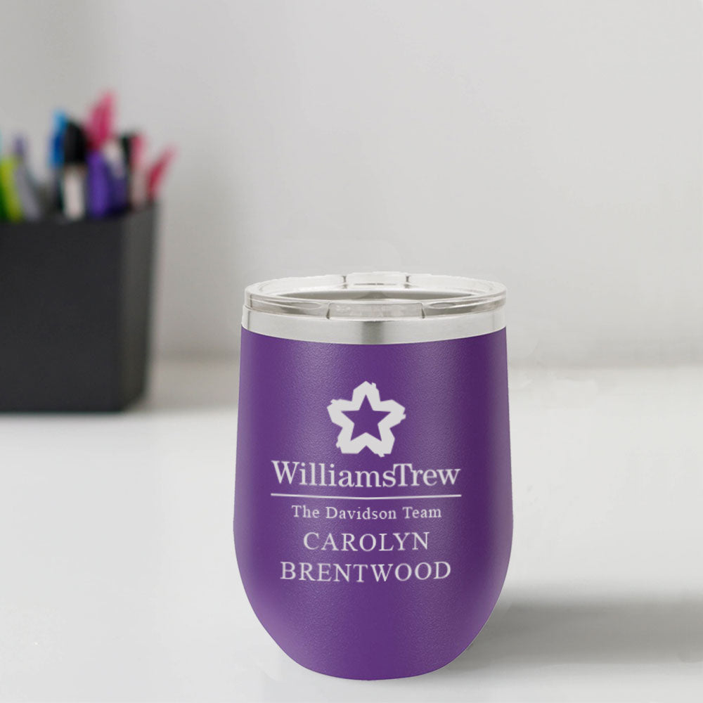 Williams Trew Custom Engraved 12 oz Tumbler