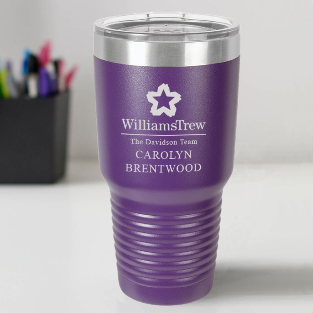 Williams Trew Custom Engraved 30 oz Tumbler
