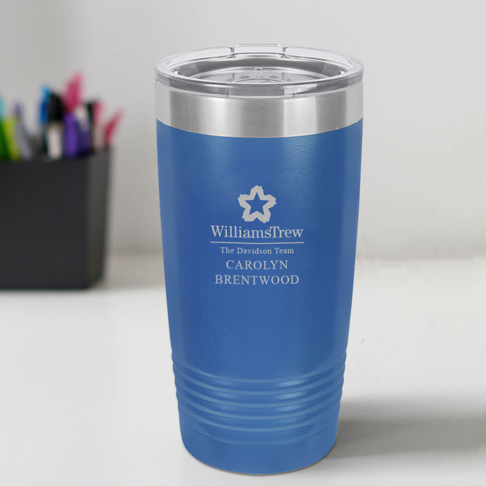 Williams Trew Custom Engraved 20 oz Tumbler