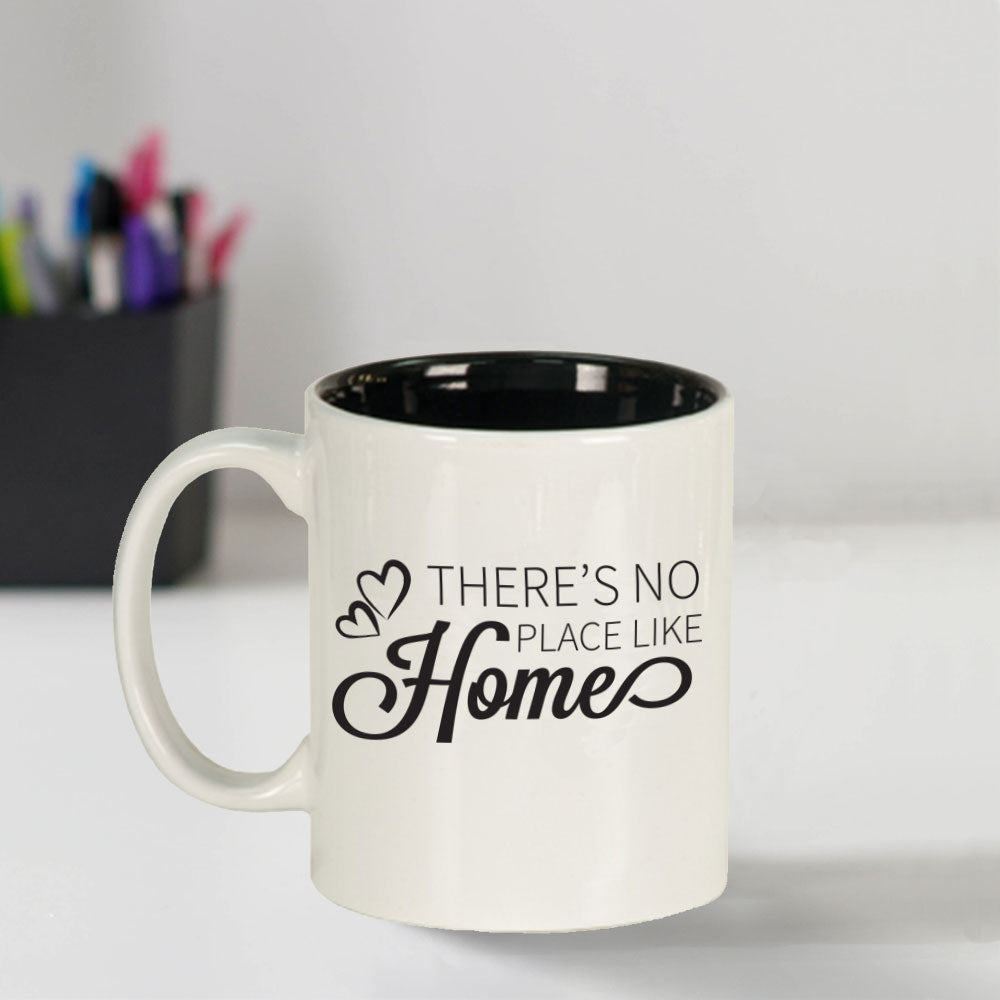 Custom Engraved No Place Like Home Coffee Mug