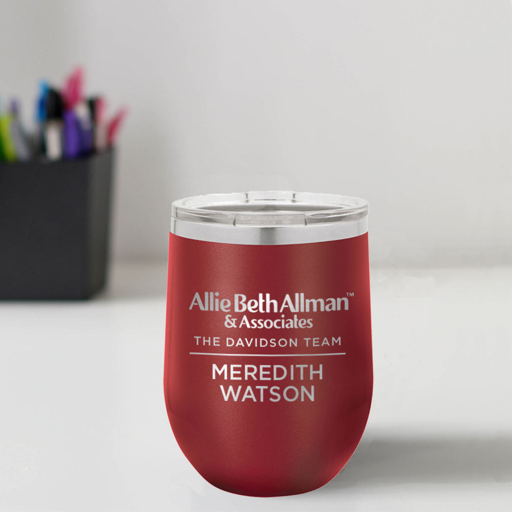 Allie Beth Allman Custom Engraved 12 oz Tumbler