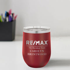 ReMax Custom Engraved 12 oz Tumbler