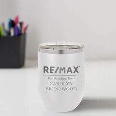 ReMax Custom Engraved 12 oz Tumbler
