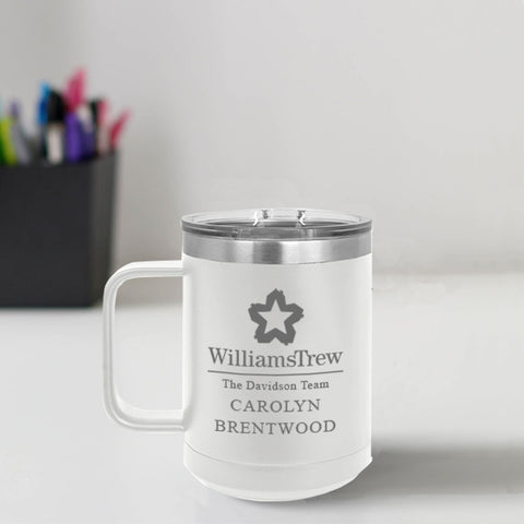 Williams Trew Custom Engraved 15 oz Mug Tumbler