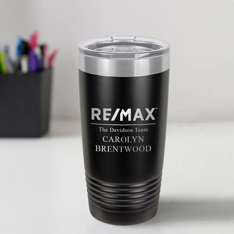 ReMax Custom Engraved 20 oz Tumbler