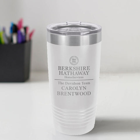 Berkshire Hathaway Custom Engraved 20 oz Tumbler