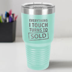 Custom Engraved Turns To Sold 30 oz Tumbler