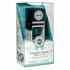 Three Designing Women Custom Designer Address Stamp Gift Box for Resource.Direct